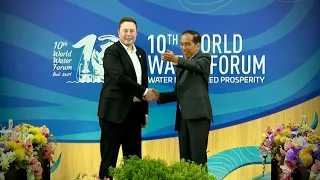 Pertemuan Presiden Jokowi dengan Elon Musk, Bali, 20 Mei 2024
