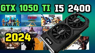 Тест  GTX 1050 TI + I5 2400 / 2024