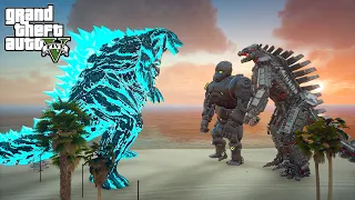 Godzilla Earth ゴジラ・アース vs Mechagodzilla and Mechani-Kong | GTA V Mods