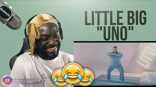 THEY FUNNY!! 🇬🇧 UK REACTS TO RUSSIA MUSIC 🇷🇺  - LITTLE BIG - UNO (OFFICIAL MUSIC VIDEO)