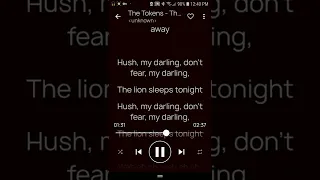 The Lion Sleeps Tonight lyrics The Tokens