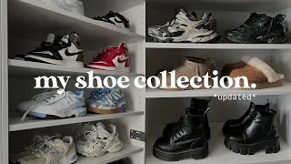 my 2023 shoe collection — sneakers, boots & sandals.