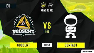 GODSENT vs c0ntact [Map 1, Inferno] BO3 | ESL One: Road to Rio