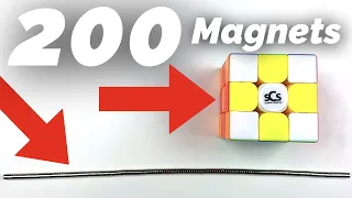 Adding 200 magnets to my Rubik’s cube... OMG!