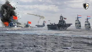 China Panic: US Navy and The Netherlands Patrol South China Sea