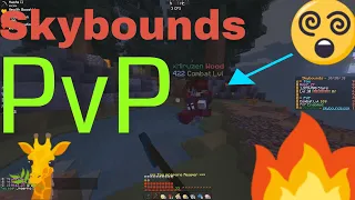 Killing GODSETS and Fighting xHiruzen and MONSTER and DINO players! /Minecraft Skybounds PvP fights