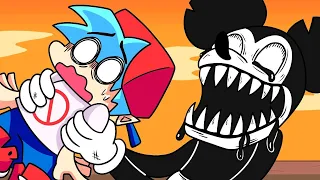 BOYFRIEND vs. MICKEY MOUSE.AVI?! Friday Night Funkin' Logic (Cartoon) [Deleted GameToons Video]