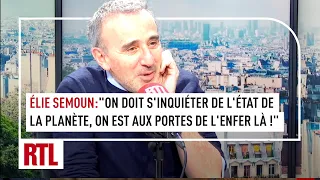 Élie Semoun : "On doit s'inquiéter de l'état de la planète" (intégrale)