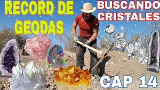 Como buscar piedras preciosas, geodas, amatistas, minerales y tesoros en la montaña sagrada. Cap. 14