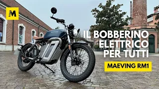 L'elettrica del futuro che arriva dal passato? TEST della Maeving RM1