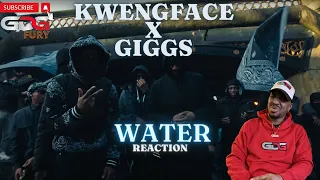 AMERICAN Reacts to Kwengface x Giggs - Water (Official Music Video)