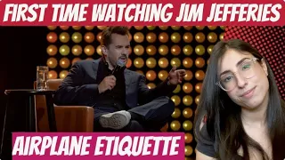First Time Reacting to Jim Jefferies Airplane Etiquette | Jim Jefferies Reaction