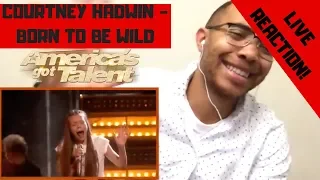 Courtney Hadwin: Shy Teen Shocks Audience With "Born To Be Wild" - AGT 2018