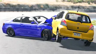 Extreme Car Crashes Compilation #211 - BeamNG Drive | CRASHdriven