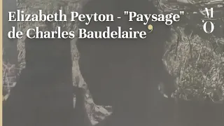 VOIX BAUDELAIRIENNES - Elizabeth Peyton - "Paysage" de Charles Baudelaire - FR | Musée d'Orsay