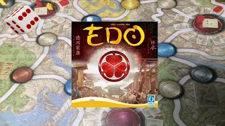 EDO I Играем в настольную игру. Edo Board Game.