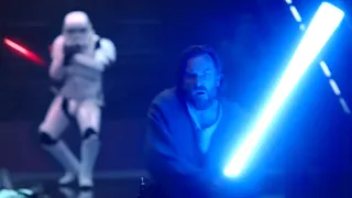 Obi-Wan Kenobi Rescues Princess Leia