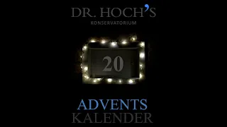 20. Türchen | Dr. Hoch's Konservatorium