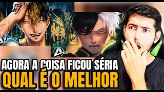 REACT (2EM1) ♪ Shuji Hanma | Pecado ou Punição | ♪ Sakura Haruka (Wind Breaker) | Sangue Ruim AniRap