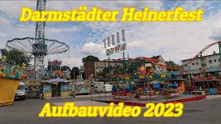Darmstädter Heinerfest Aufbauvideo 2023