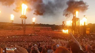 Rammstein Sonne live 11.06.2022 Cannstatter Wasen Stuttgart