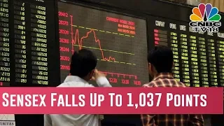 Sensex Falls Up To 1,037 Points, Making It The Biggest Fall In Almost A Month