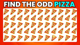 🍔Ultimate Food Odd One Out Challenge!🍕🍩 Easy, Medium, Hard - 30 Levels Emoji Quiz