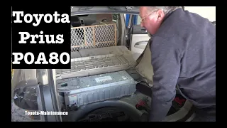 Toyota Prius code P0A80 - Hybrid Battery Pack over temperature