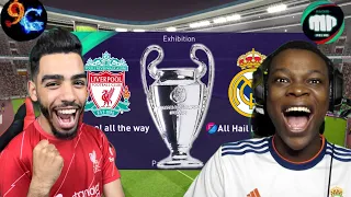 UCL FINAL 2022 🔥 9AL Games Vs  Mackie pes HD 🔥 REAL MADRID vs LIVERPOOL