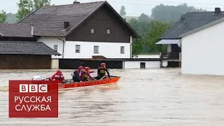 Затопленная Европа: улицы под водой и вертолеты