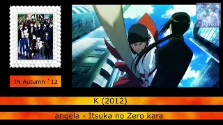 Every Anime Song by angela (1999 - 2023)