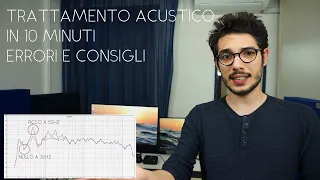 Trattamento acustico in 10 minuti! Errori comuni e consigli! (Home Studio)