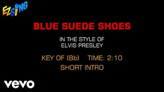 Elvis Presley - Blue Suede Shoes (Karaoke EZ Sing)