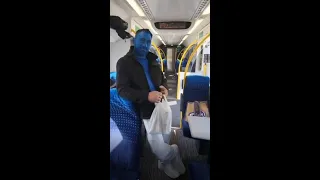 Lads hilariously prank pal by telling him stag do will be fancy dress - as he turns up as a Smurf