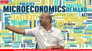 CFA LEVEL 1 MICRO ECONOMICS CLASS 1 by Sanjay Saraf Sir