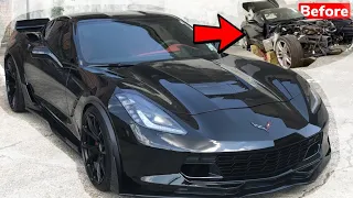 Rebuilding a Wrecked C7 CORVETTE