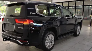 2022 Toyota Land Cruiser 300 VX.R 70th Black Color | Exterior and Interior Walkaround
