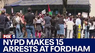 NYPD makes 15 arrests at Fordham University