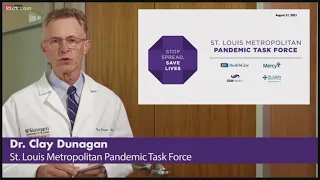 WATCH LIVE: St. Louis pandemic task force update on COVID data trends