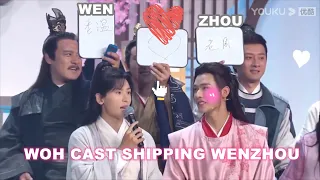 [ENGSUB] WOH CAST SHIPPING WENZHOU WILDLY ON CONCERT