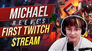 Michael Reeves First Twitch Stream VOD (part 1) ft. Lily, Fed, Peterparktv, Sykkuno, and More!