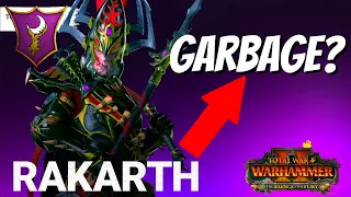 Why Is Rakarth A GARBAGE Lord? Double Cast Dark Elves, Vampire Counts, Beastmen. Total War Warhammer