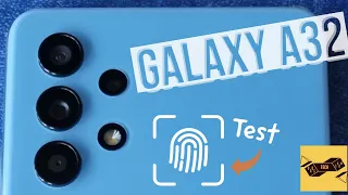 Galaxy A32 HANDS ON: Fingerprint Sensor Test & How to Enable 90hz Screen Refresh Rate