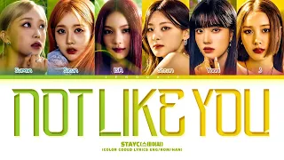 STAYC 'Not Like You' Lyrics (스테이씨 Not Like You 가사) (Color Coded Lyrics)
