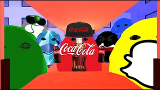 Coca-Cola Munci, Alien Munci, Rosalia Bizcochito Family And Angry Munci Family Nextbot Gmod