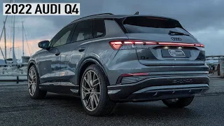 BEAUTIFUL! 2022 AUDI Q4 E-TRON 50 QUATTRO - BEST LOOKING ELECTRIC SUV? AUDIS FUTURE BIG SELLER