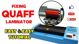 Fixing Quaff laminator feed problem/How to fix Quaff laminator