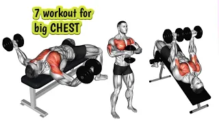 Chest workout with dumbbell || Chest workout at home || Chest workout