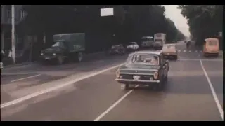 Захват (1982) - ГАЗ-24 (ВАЗ-2103) vs ГАЗ-24, мотоцикл