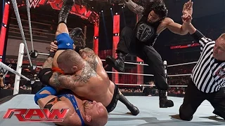 Roman Reigns vs. Randy Orton vs. Ryback – No. 1 Contender’s Match: Raw, April 6, 2015